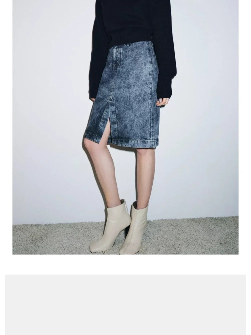 NWT Zara denim skirt
